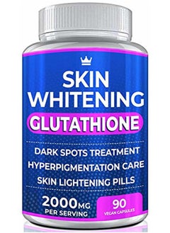 Northern Crown Cosmetics Glutathione Whitening Pills 120 Capsules 2000mg Glutathione Effective Skin Lightening Supplement  - Image 3