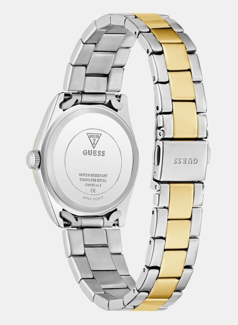 GUESS Ladies 2-Tone Date Watch - Image 3