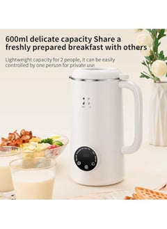 ZOLELE MB601 Multi-Funtional Juice Blender & Electric Kettle with 10 Stainless Steel Blades 4 Blending Modes 600ml Capacity Makes Smoothies Juices and Hot Water in Seconds and Easy to Clean - White  - Image 2