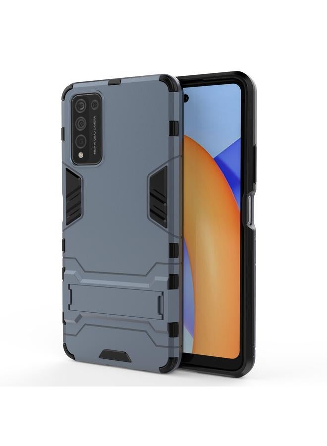 S-TOP Case For Huawei Honor 10X Lite PC + TPU Shockproof Protective Case with Holder - Image 2