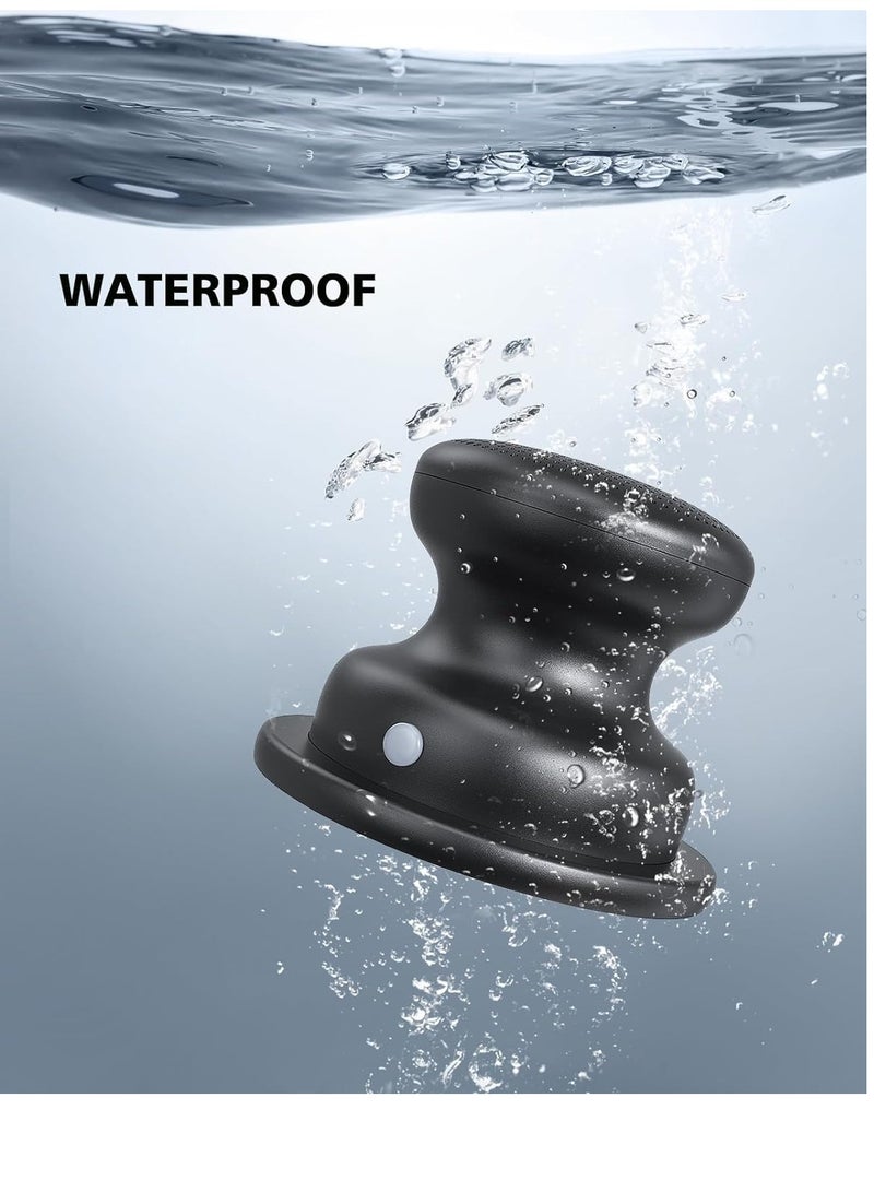 Mini Portable Wireless Bluetooth Speaker with Magnetic Base, Powerful Sound, Easy to Attach to Metal Surface, 【Compatible with Magsafe, iPhone 15, 14, 13, 12 Pro/Max】 for Home or Outdoor - Image 4