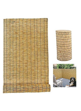 FFD Outdoor Bamboo Roller Blinds Natural Reed Curtain Carbonization Roman Blinds Louver Window Lifting Type Reed Roll Up Shades Bamboo Blinds Decoration For Garden Terrace Indoor Window Curtain 4pcs - pzsku/ZA9A8CDCF695B67D5B7D5Z/45/_/1668786680/5801cd15-dae5-4a74-85d3-533094037d36