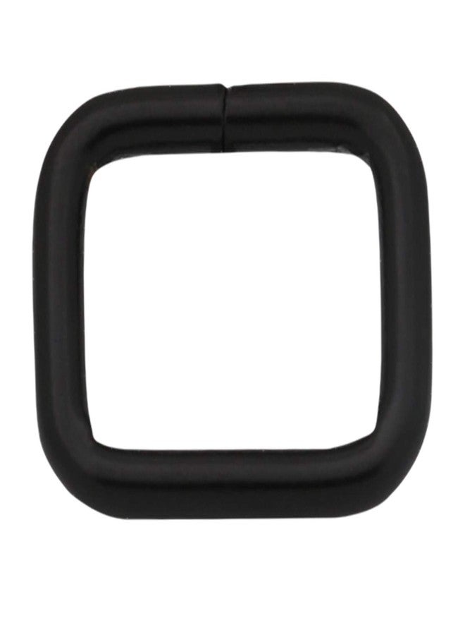 BIKICOCO Metal Rectangle Ring Buckles Square Strap Webbing Belt Rings for Bag Purse Non Welded 5/8 x 1/2 Inch, Black, Pack of 50 - Image 5