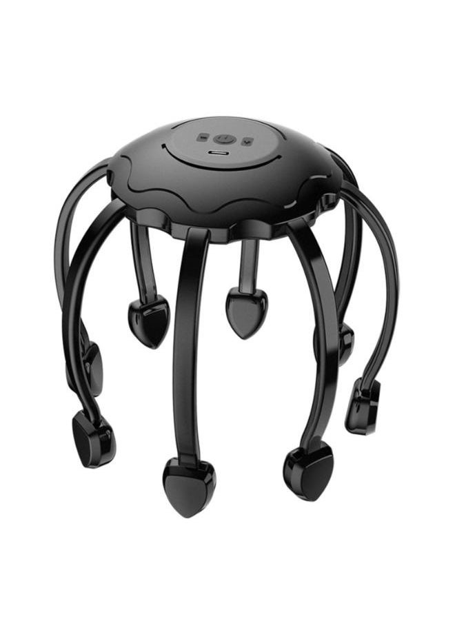 Generic Electric Scalp Head Massager 10 Vibrating Contacts Multiple Massage Modes Release Pressure TMS Electric Massage Machine  - Image 1