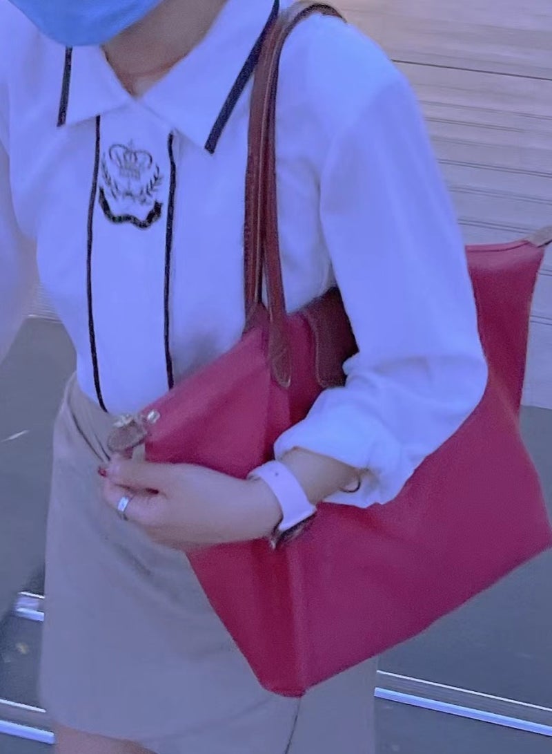 Longchamp Women's Medium Tote, Tote, Shoulder Bag, Classic Theme Bag