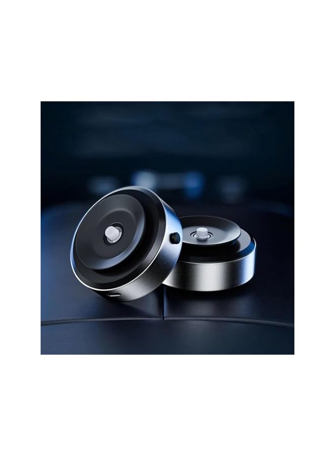 S-TOP Magnetic Suction Phone Holder Vacuum Suction Intelligent Car Mount Mobile Phone Holder Magnetic Universal Adsorption Bracket Vacuum for Car, Mirror, Gym Black - Image 1