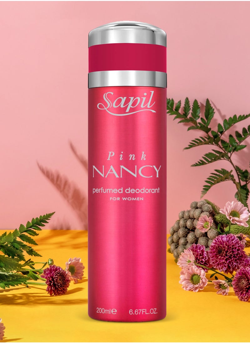 sapil Nancy Pink 200ml DEO  - Image 2