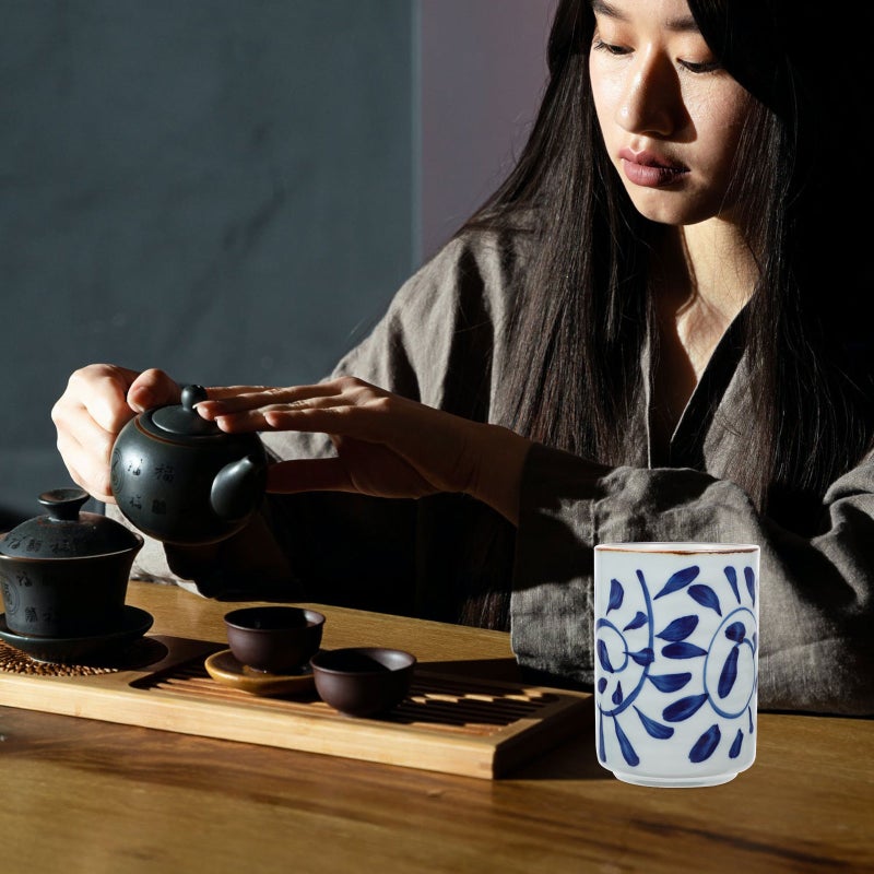 Rough Ceramic Cup Household Tea Cup Vintage Water Cup Ceramic Tea Cup for Tea Room - Image 1