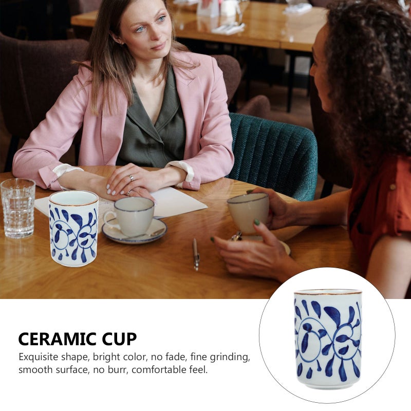 Rough Ceramic Cup Household Tea Cup Vintage Water Cup Ceramic Tea Cup for Tea Room - Image 5