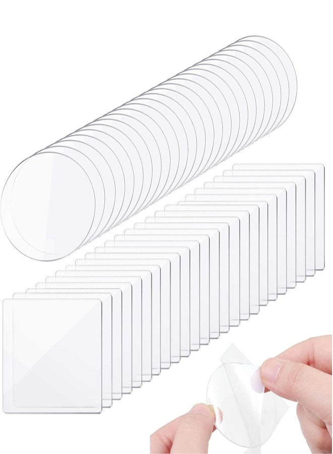 60 Pieces Double Sided Tape, Nano Grip Tape with Ultra-Strong Heavy Duty Adhesion, Multi-Surface Compatibility & Residue-Free Removal for DIY Craft, Home, Office, Poster, Carpet - Image 1