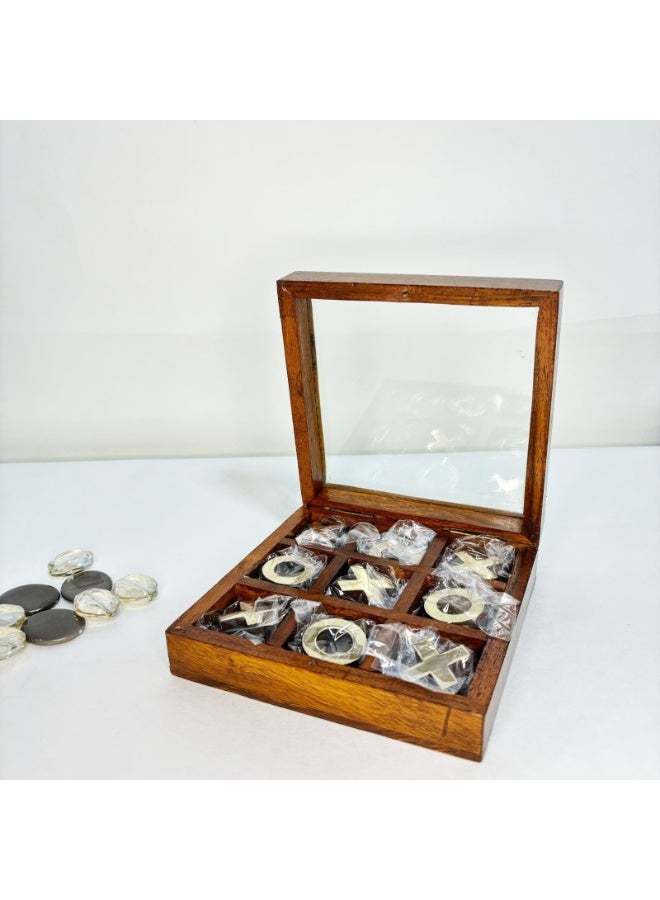 Rustic Charm Tic Tac Toe Game - Image 2