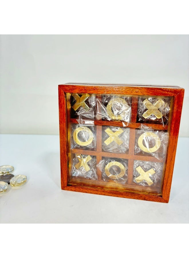 Rustic Charm Tic Tac Toe Game - Image 5