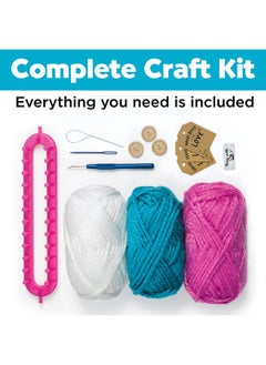 Creativity for Kids Quick Knit Headband Making Kit Kids Knitting Kit For Beginners Diy Projects For Kids  - Image 5
