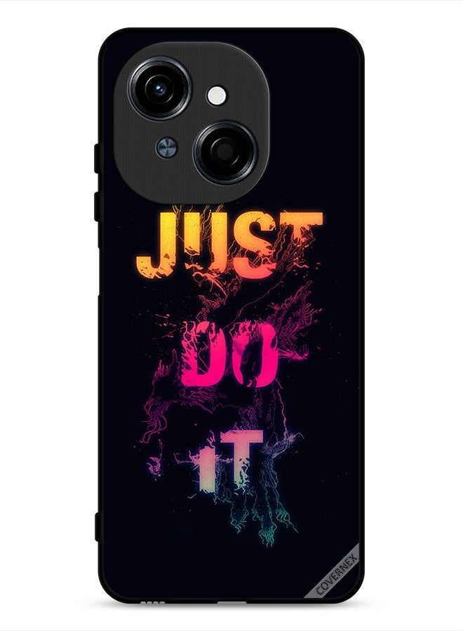 Covernex Tecno Spark Go 1 4G Protective Case Cover Just Do It - Image 1