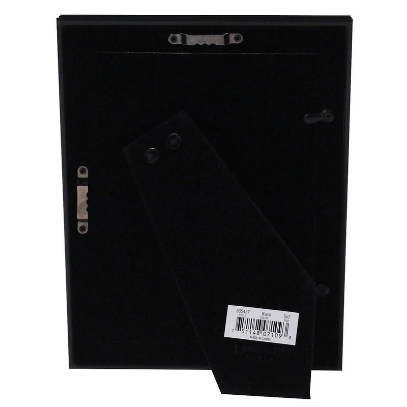 Lawrence Frames 535446 Black 4x6 Classic Detailed Picture Frame - Image 3