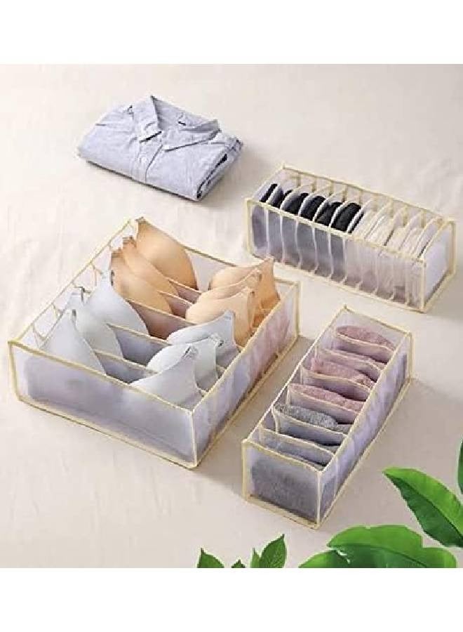 Towel Organizer Set - 3 Pieces Gray  - Image 2