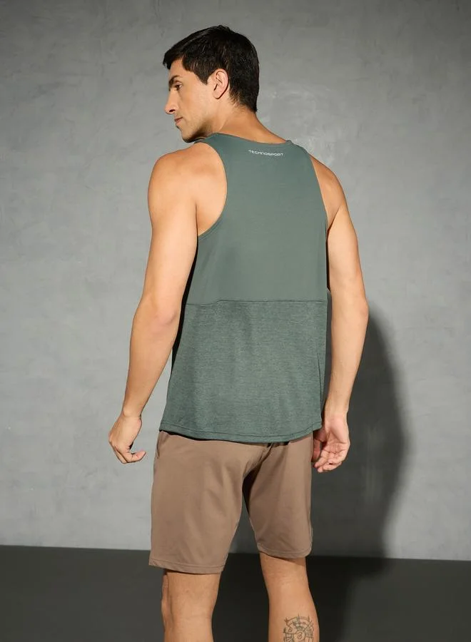 Technosport Technosport Melange Panel Vest