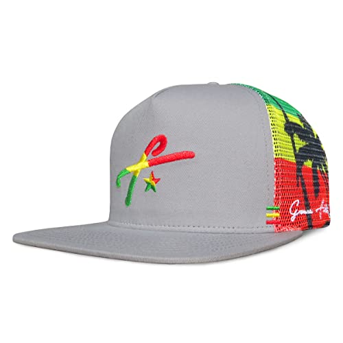 Grace Folly Trucker Hat for Men & Women. Snapback Mesh Caps (US, Alpha, One Size, One Size, Rasta) - Image 1