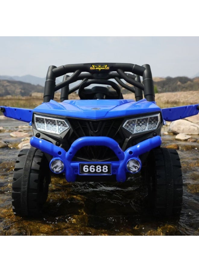 GOLD MANTIS Ride Dual Drive Electric Car RaceWinner Desert Safari Ride Thumper Buggy Electric Ride Off-Road Vehicle Remote Control Children's Car Electric Car Remote Control Four-wheeled Ride on toy car - Image 2