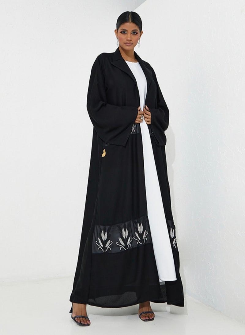 روزيت عباية عباية مطرزة - Image 4