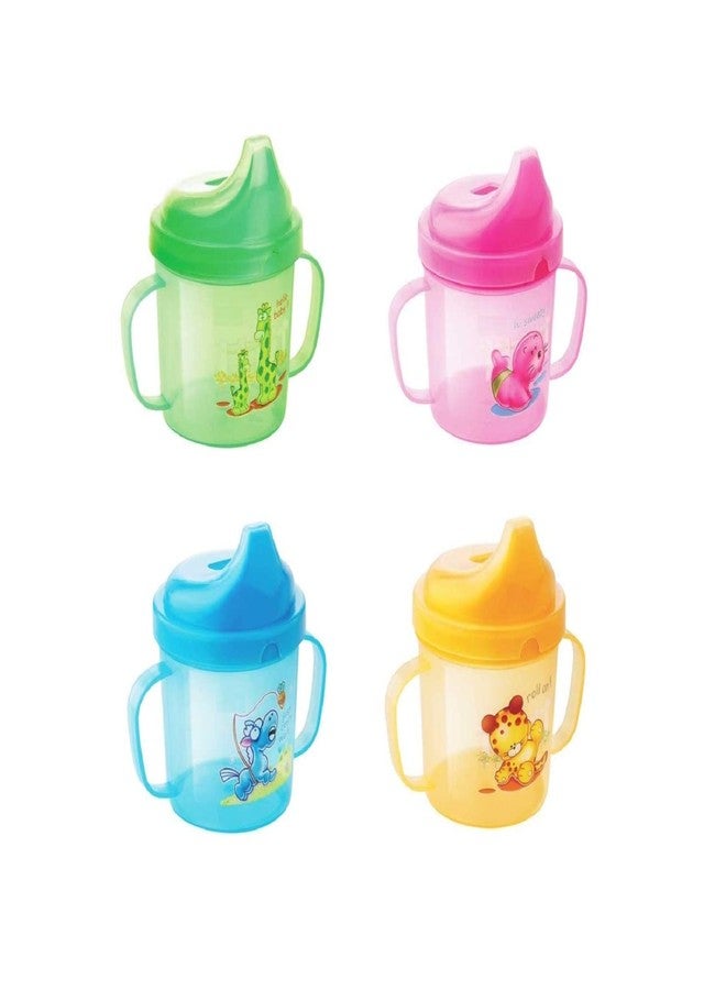 pass pass Multicolor Baby Sipper Cup with Cover - Classic Soft Drinking Cup for Kids & Toddlers (Pack of 1) - Image 5