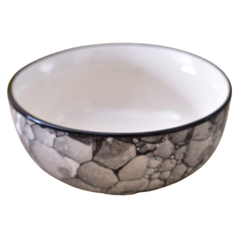 KunhaR Ceramic Serving Bowls Black Luster 800 ml 1 Piece - Image 1