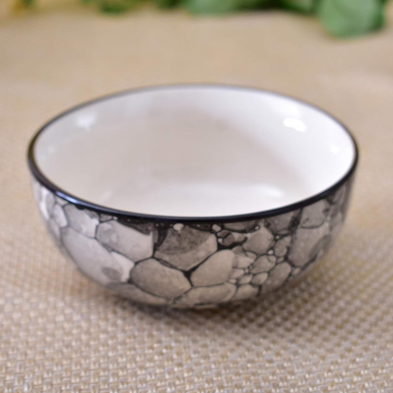 KunhaR Ceramic Serving Bowls Black Luster 800 ml 1 Piece - Image 3