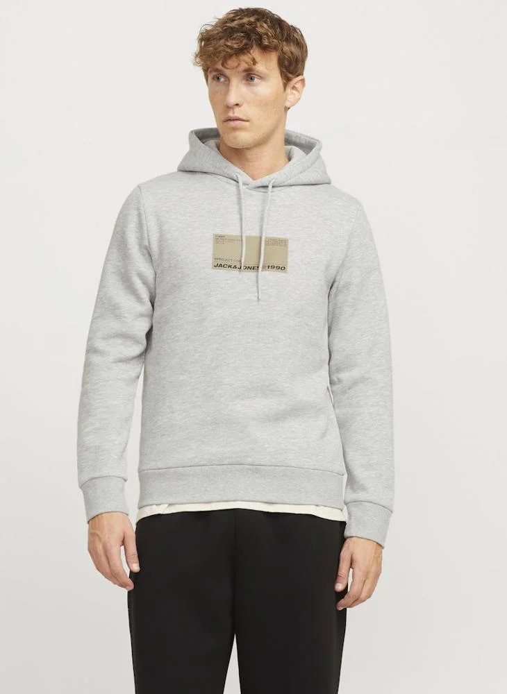 جاك اند جونز Graphic Hoodie