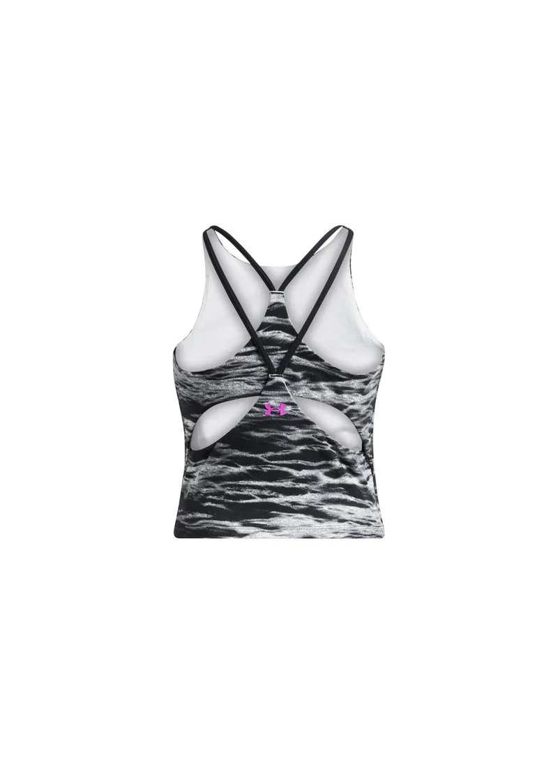 اندر ارمور Project Rock Lets Go Crop Top