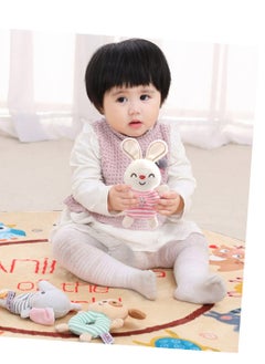 Daytoyz Hand Rattle Toy Fluffy Stuffed Animals Infant Toys Baby Plush Toy Stuffed Animals Toy Hand Crank Ringing Bell  - Image 5