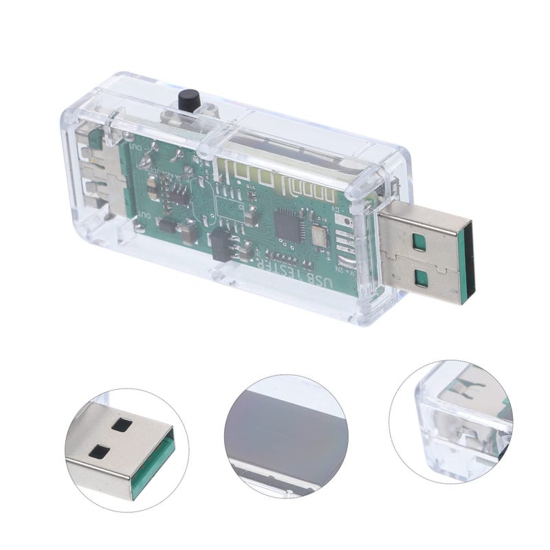شاشة ملونة لاختبار طاقة USB، مقياس الفولتية والتيار لشحن سريع، بنك الطاقة، شاحن اللابتوب - Image 5