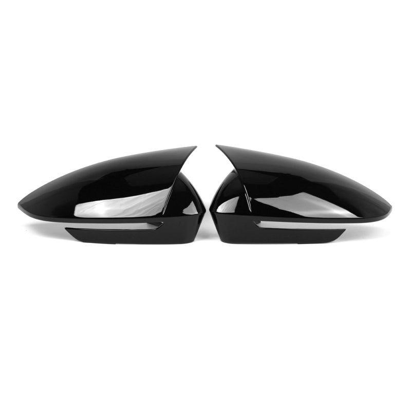 Side Mirror Cover: 2Pcs Black With Hole, OEM Standard Premium Durable Material - Vehicle Appearance Enhancing Replacement Cap for Skoda Enyaq iV 2021-2024, VW ID.4 & ID.5 2021-2024 - Image 2
