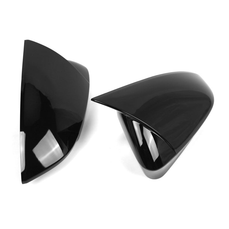Side Mirror Cover: 2Pcs Black With Hole, OEM Standard Premium Durable Material - Vehicle Appearance Enhancing Replacement Cap for Skoda Enyaq iV 2021-2024, VW ID.4 & ID.5 2021-2024 - Image 3