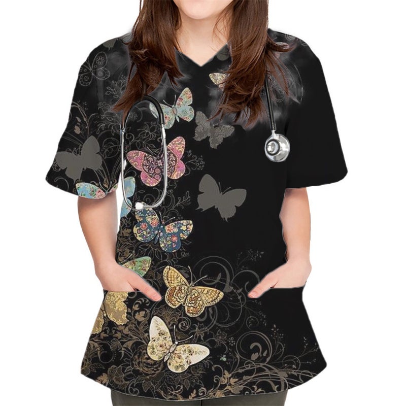 2024 Butterfly Impression Pattern Series Three New 3D Protective Work Clothes - Image 1