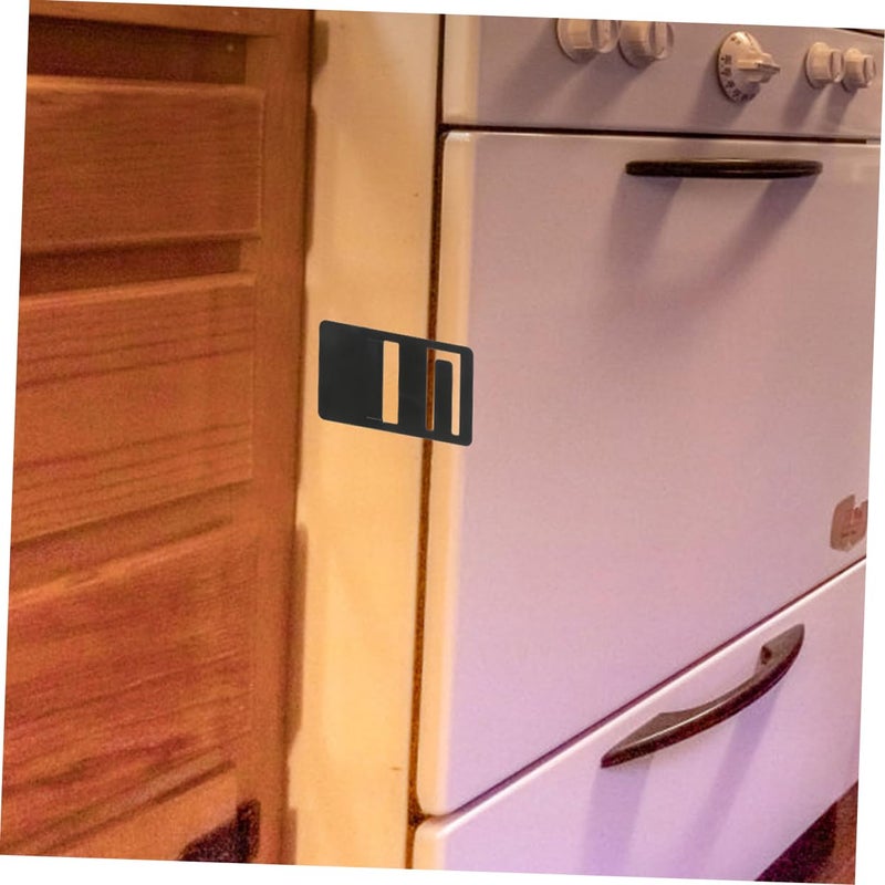 2Pcs RV Refrigerator Door Prop Clips Antiloosening Design Securely Locks Door Open - Image 5