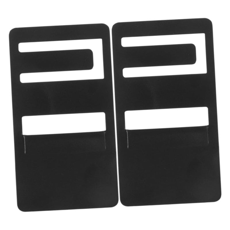 2Pcs RV Refrigerator Door Prop Clips Antiloosening Design Securely Locks Door Open - Image 2