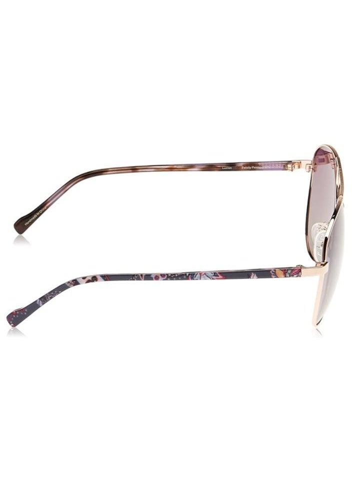 Vera Bradley - Vera Bradley Women's Luellen Aviator Sunglasses - Image 1