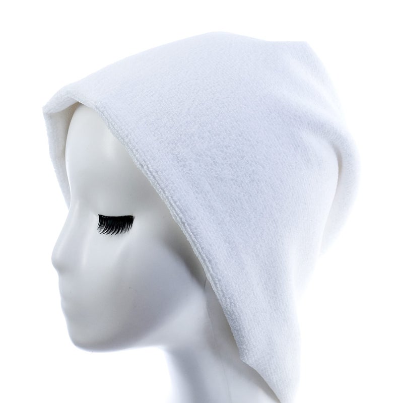 Polyte Professional Quick Dry Lint Free Microfiber Hair Drying Salon Towel  16 X 29 In  12 Pack (White) - Image 2