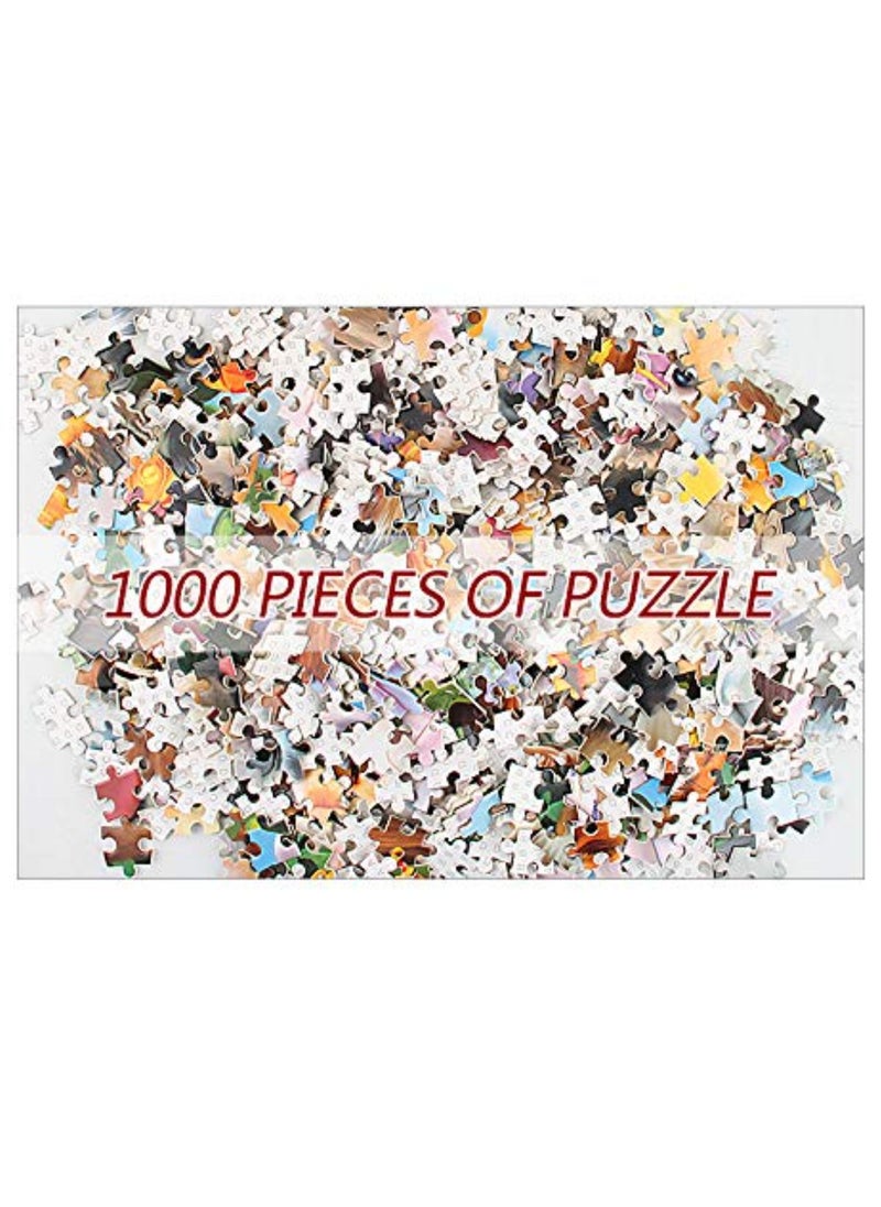 Generic Jigsaw Puzzles for Adults 1000 Jigsaw Puzzles for Adults & Age 14 Years Up Family Puzzles Home Entertainment Games  - Image 5