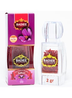 Badiee Super Negin Saffron 2 Grams - Premium Quality Saffron Threads, Rich Flavor & Aroma, Perfect for Cooking & Infusions (Kesar, Azafran, Zafaran, Safron)