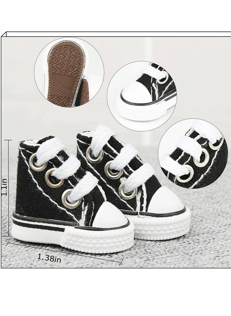 Excefore Finger Skateboard, Skateboard Accessories Tools Set, Mini Toys Kits, Doll Breakdance Mini Cloth Shoes, Pressure Gifts for Children Teens Adults, for Kids Party Favor - Image 4