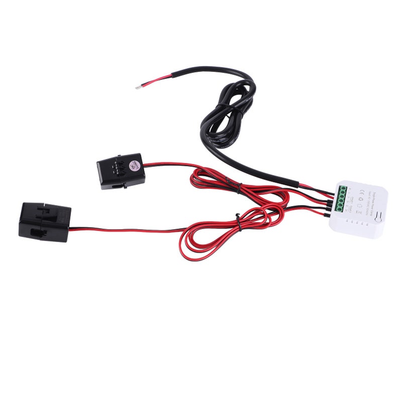 WiFi Single Phrase Energy Meter with Clamp Electricity Power Consumption Monitor for Tuya 90‑250VAC - Image 2