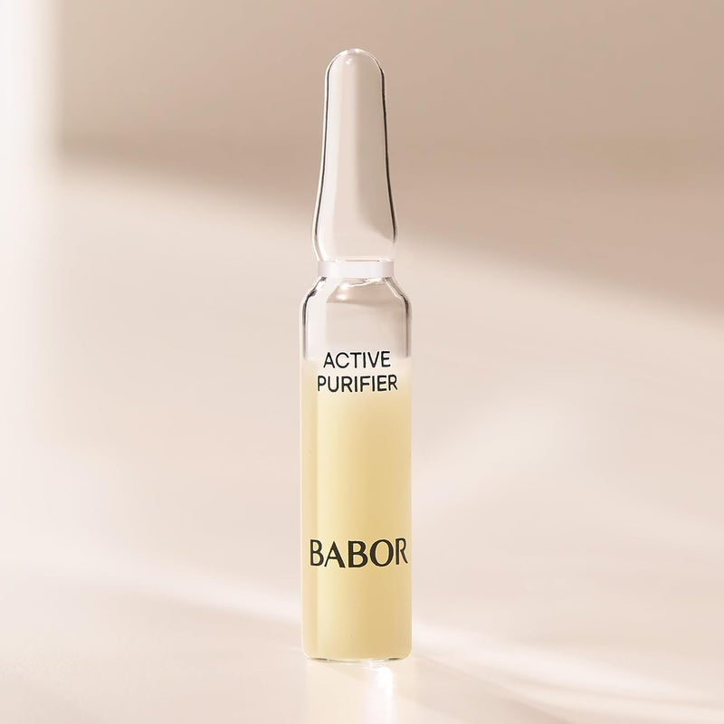 BABOR Active Purifier Ampoule Concentrates for Face with Tea Tree Oil Refine Purify Revitalize Dull and Dry Skin Clean Vegan Results in 7 Days - Image 5