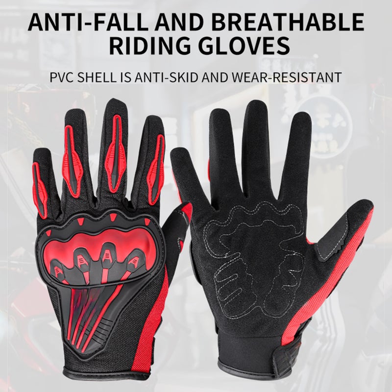 BSDDP Outdoor Riding Full Finger Gloves Motorcycle Anti-slip Wear-resistant Breathable Safety Protection Gloves - Image 5