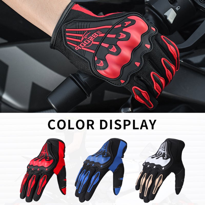 BSDDP Outdoor Riding Full Finger Gloves Motorcycle Anti-slip Wear-resistant Breathable Safety Protection Gloves - Image 4
