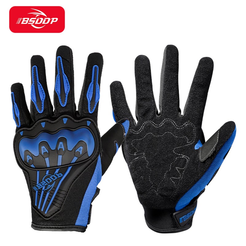 BSDDP Outdoor Riding Full Finger Gloves Motorcycle Anti-slip Wear-resistant Breathable Safety Protection Gloves - Image 1
