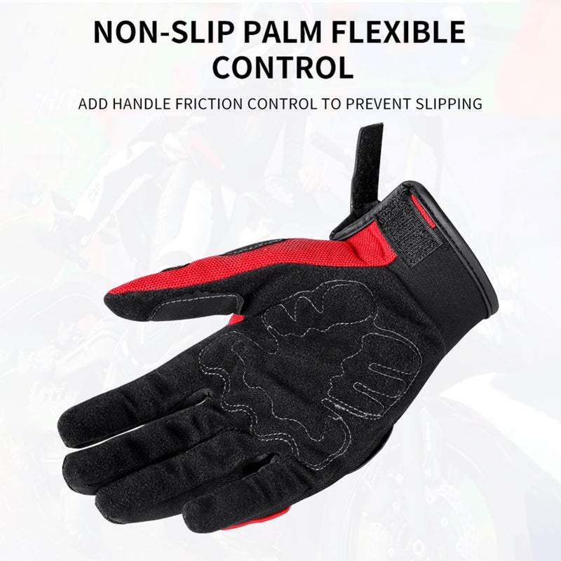 BSDDP Outdoor Riding Full Finger Gloves Motorcycle Anti-slip Wear-resistant Breathable Safety Protection Gloves - Image 3