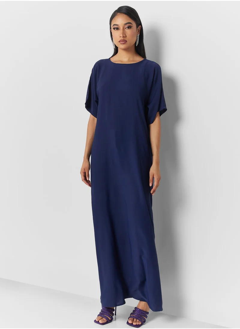 Khizana Embellished Detail Abaya With Inner