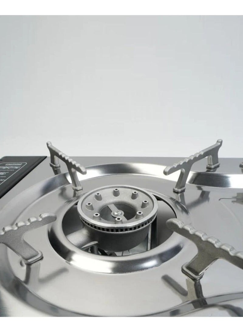 Denx DX2802 Portable Dual Gas Stove – 2200W × 2 Power for Cooking Anywhere - Image 5