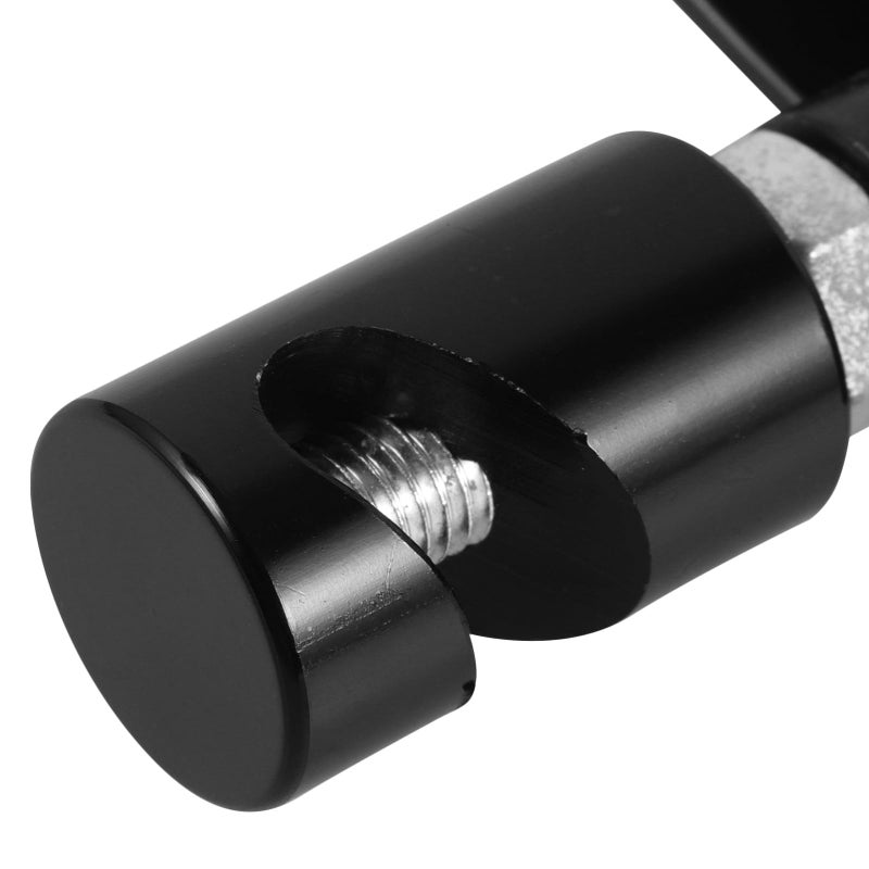 Vehicle Trunk Tailgate Hood Prop Rod Lift Support Clamp Bracket Black - Image 4